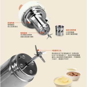 JOYOUNG SOYMILK MAKER CTS-1098S九阳双磨全能型豆浆机